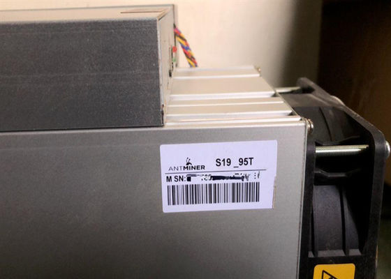 イーサネットAsic ビットコイン抗夫3250W Bitmain Antマイナー S19 95T秒針