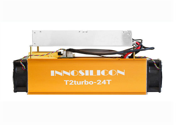 使用されたInnosilicon T2T ビットコイン抗夫機械高いHashrate 24TH/S 1980W