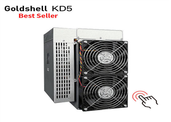 Goldshell KD5新しいKDAの抗夫、18T 2250W Blake2s Asic抗夫は12月を先行予約する