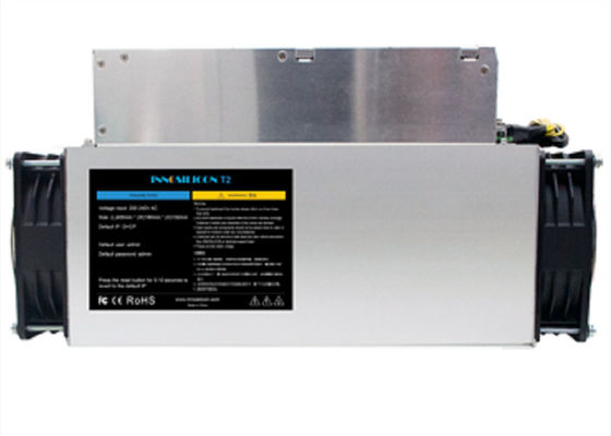 1570W ビットコイン抗夫機械秒針のInnosiliconのT2 17.2TH/S