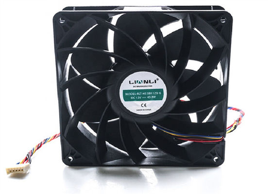 140*140*38mmの12v 14038 Avalonのための採鉱の装備の冷却ファンの高い発電