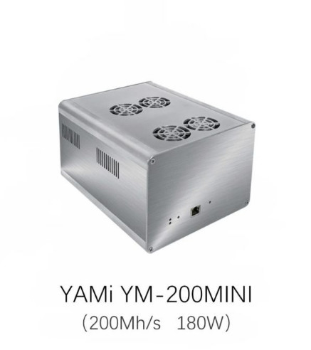 2022真新しいYAMIの技術ETH等Asic抗夫YM-200小型200M 180W Ethash鉱山